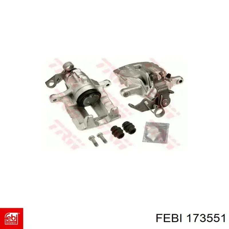 Левый рычаг передней нижней подвески Febi 173551 цена, от 86.96 USD