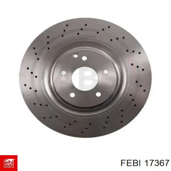 Передние тормозные диски 17367 Febi