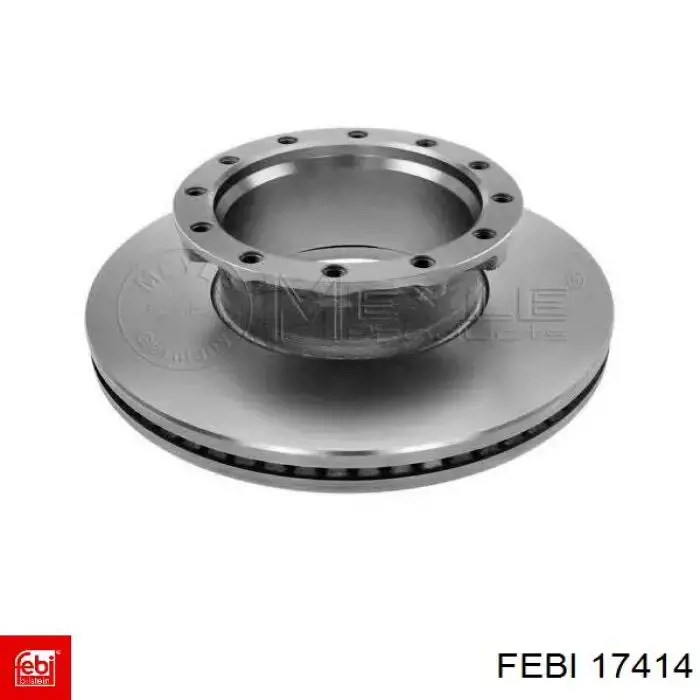 Передние тормозные диски 17414 Febi