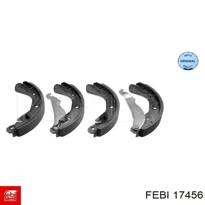 Тормоза рабочие задние ножные и тормозные барабаны Febi 17456 цена, от 20.04 USD