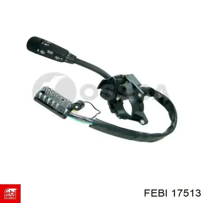 Переключатель подрулевой, левый Febi 17513 цена, от 83.02 USD