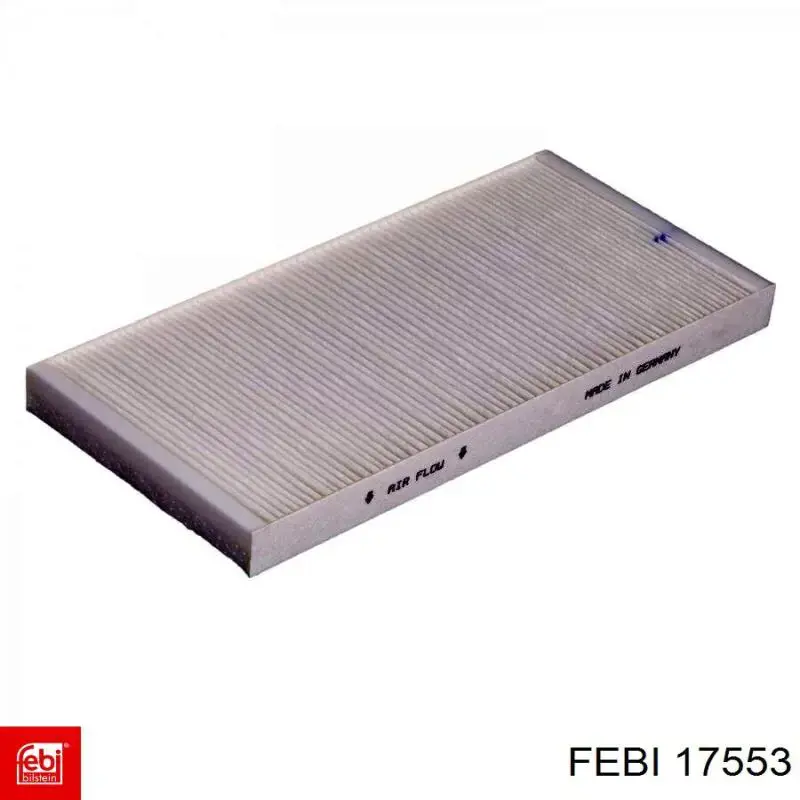 Фильтр воздушный отопителя Febi 17553 цена, от 5.76 USD