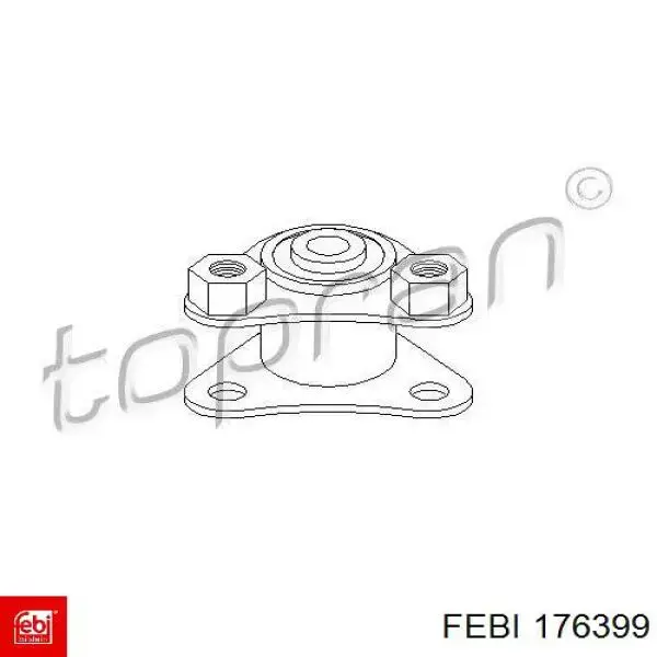 Резинка заднего стабилизатора Febi 176399 цена, от 9.30 USD