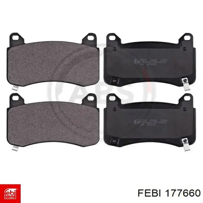 Колодки Febi 177660 цена, от 32.90 USD