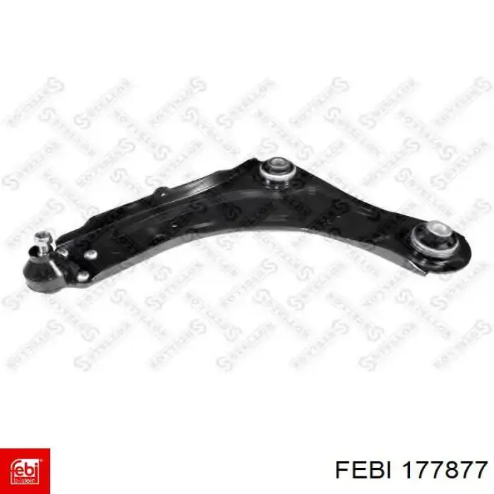 Левый рычаг передней нижней подвески Febi 177877 цена, от 53.71 USD