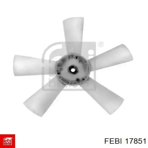 Вентилятор (крыльчатка) радиатора охлаждения Febi 17851