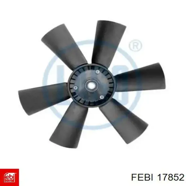 Вентилятор/крыльчатка радиатора охлаждения Febi 17852 цена, от 48.54 USD
