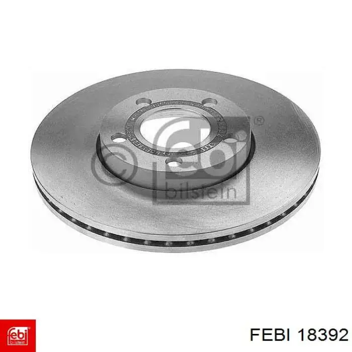18392 Febi диск тормозной передний