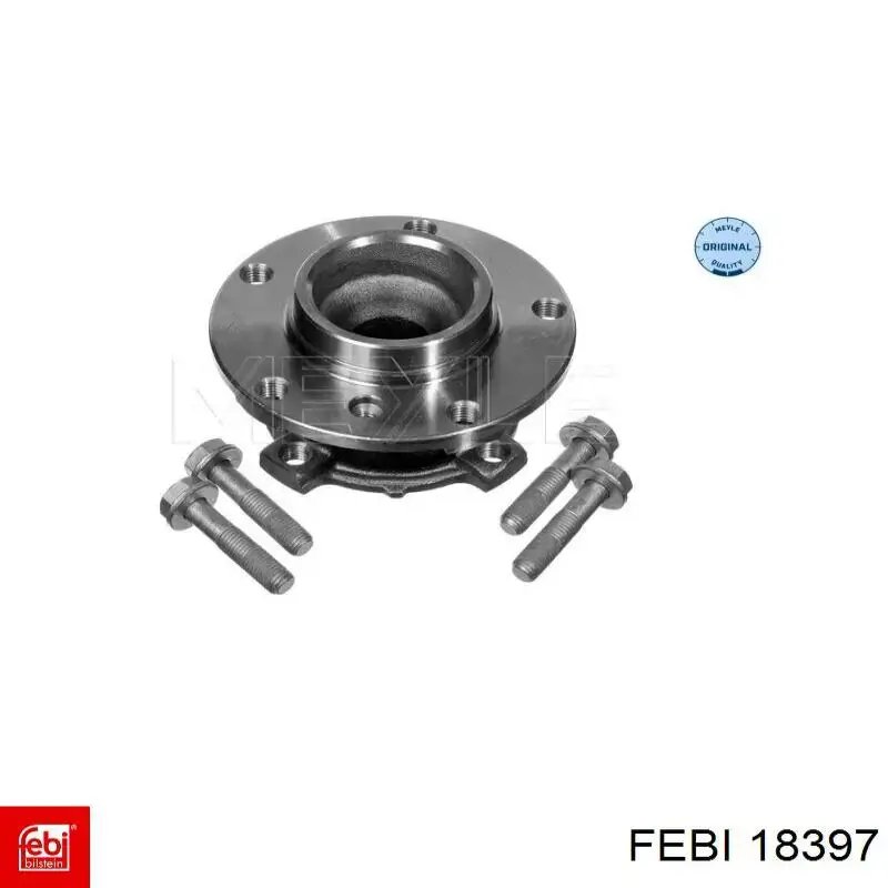 Ступицы передних колес Febi 18397 цена, от 52.38 USD