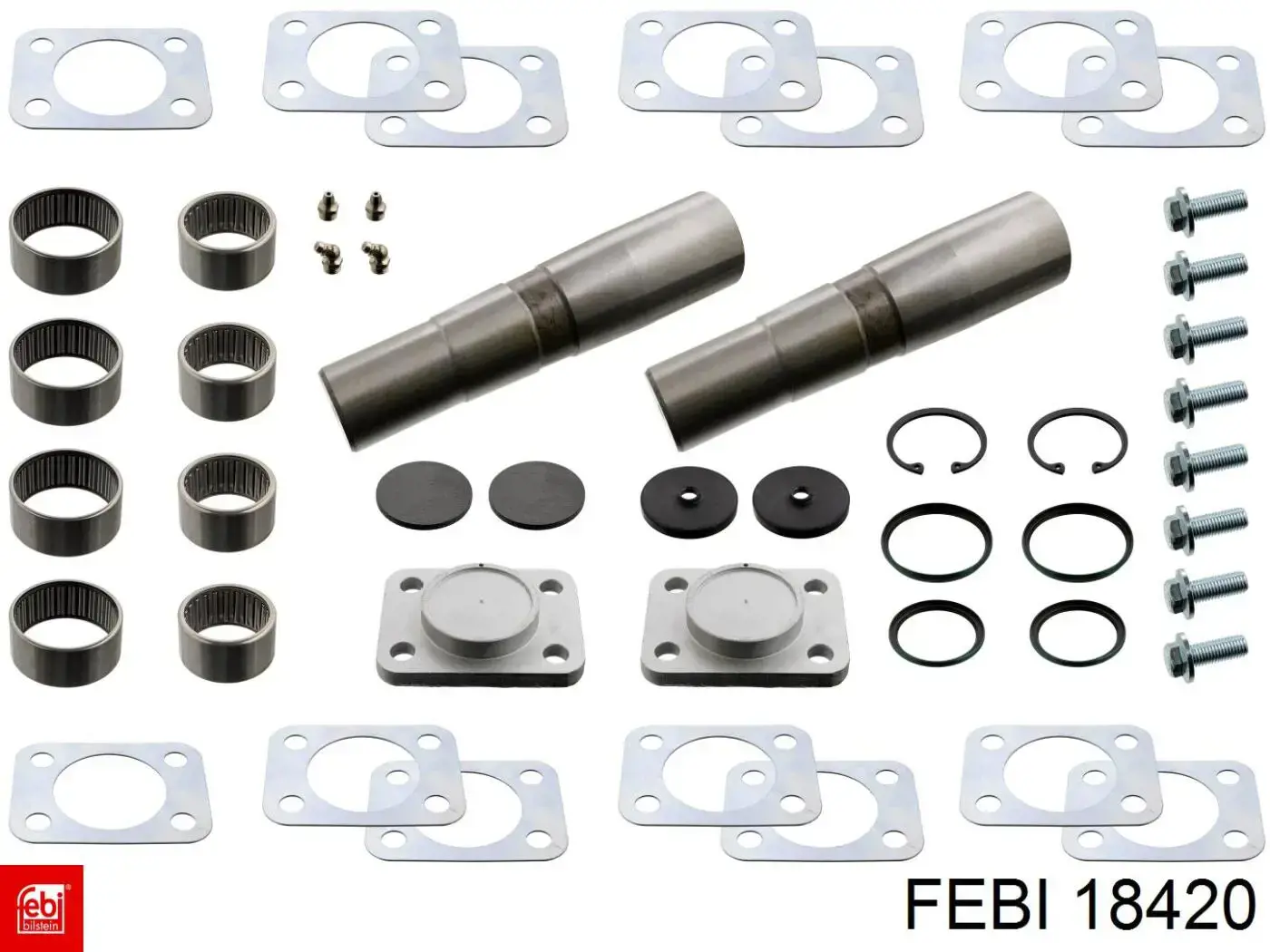 Ремкомплект шкворня поворотного кулака 18420 Febi