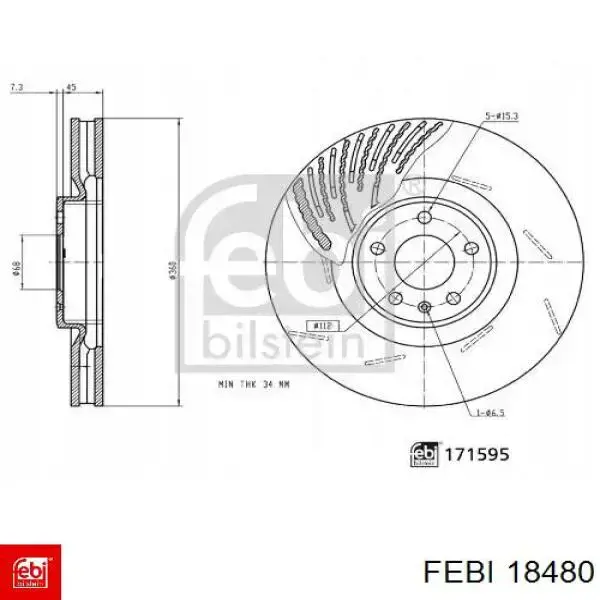 Переключатель подрулевой, левый Febi 18480 цена, от 33.46 USD