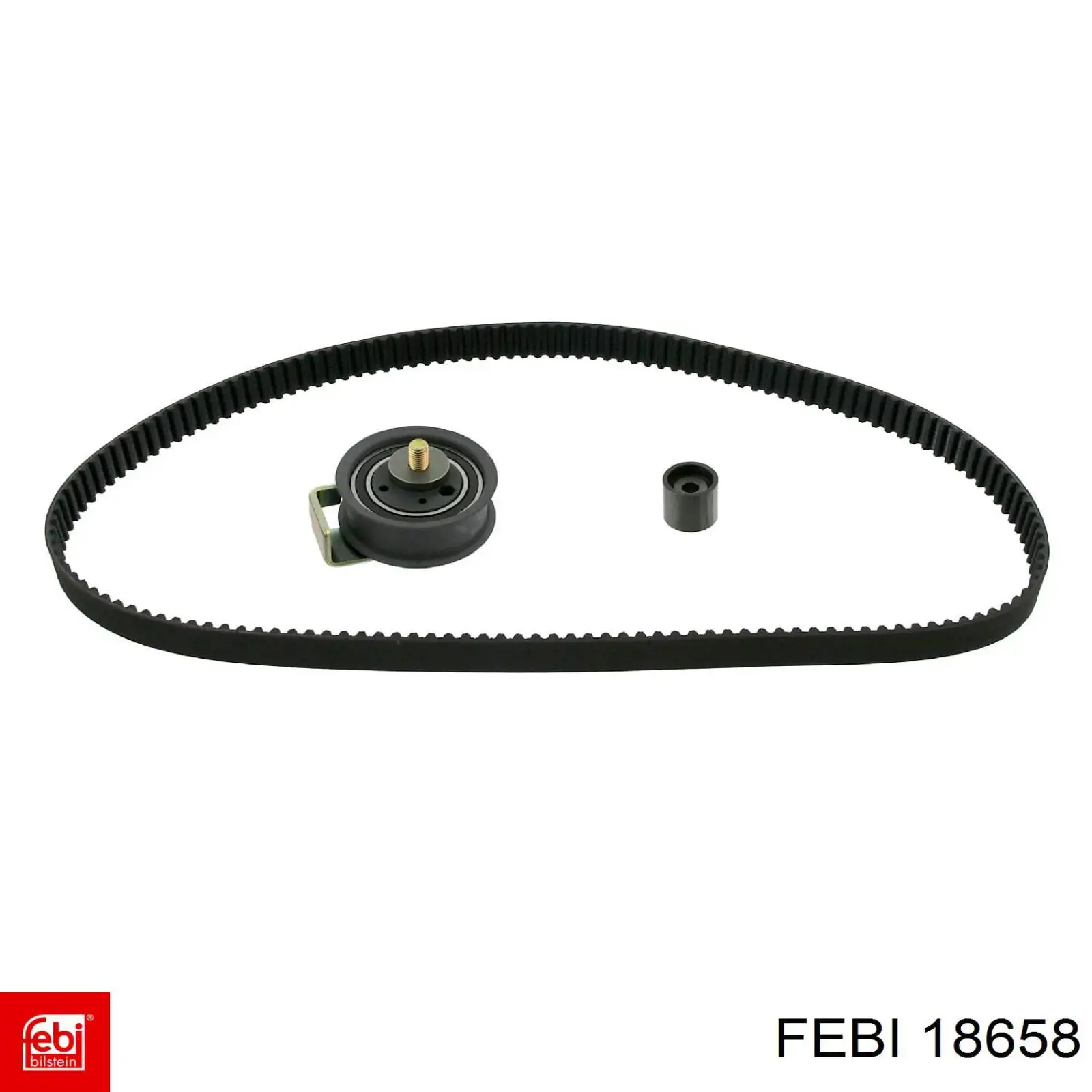Ролик натяжителя ремня газораспределения Febi 18658 цена, от 42.86 USD