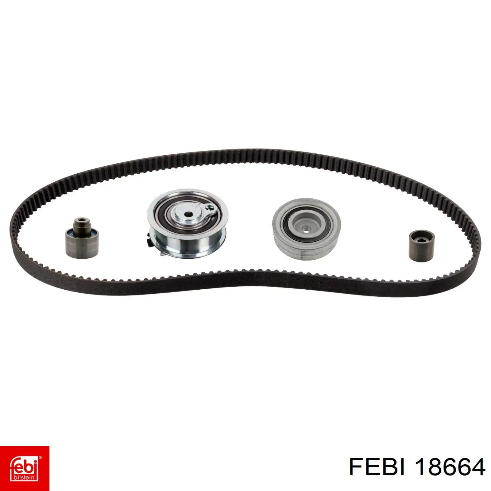 Обводной ролик ремня ГРМ Febi 18664 цена, от 31.96 USD