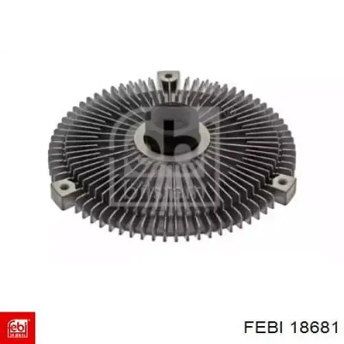 Вискомуфта вентилятора 18681 Febi