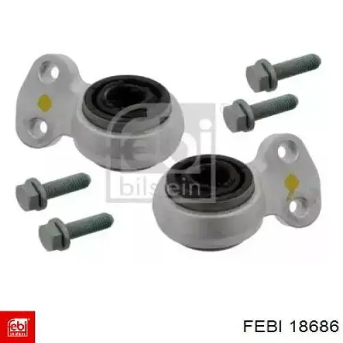 Сайлентблок передней подвески Febi 18686 цена, от 49.48 USD