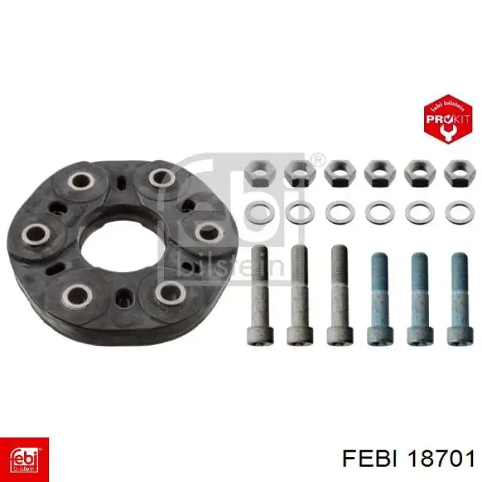 Тяга рулевая передней подвески продольная Febi 18701