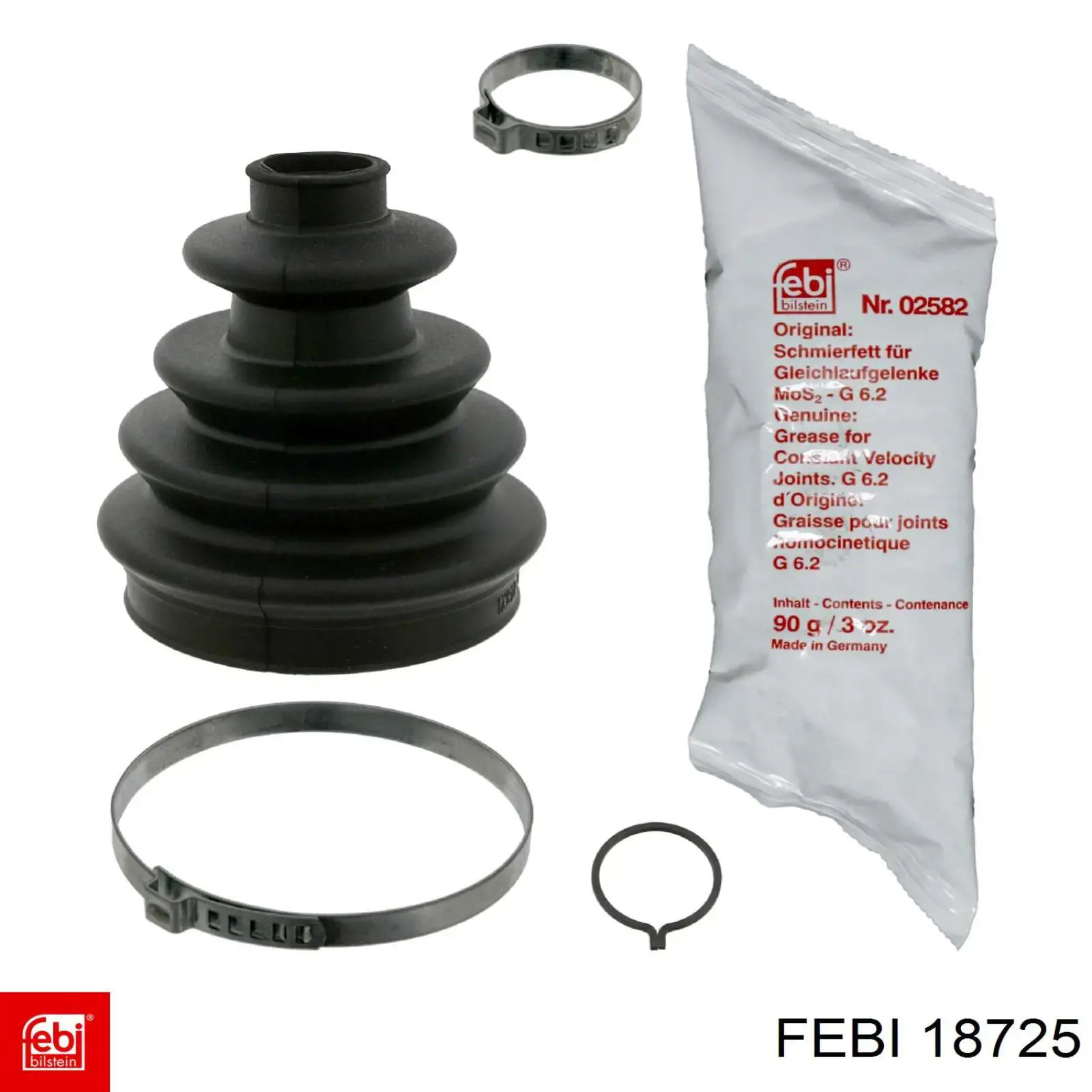 Сайлентблок кабины Febi 18725 цена, от 4.13 USD