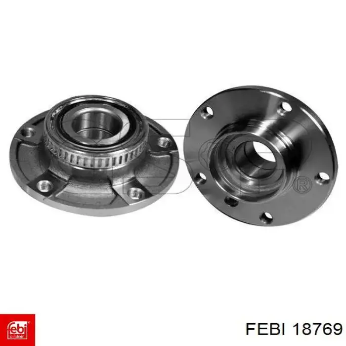 Ступицы передних колес Febi 18769 цена, от 59.46 USD