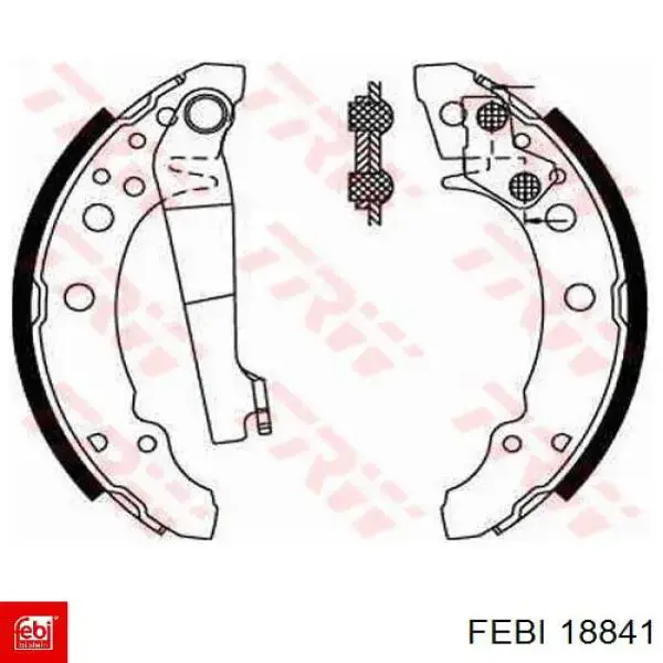 Купить 18841 Febi Ротор тормозной