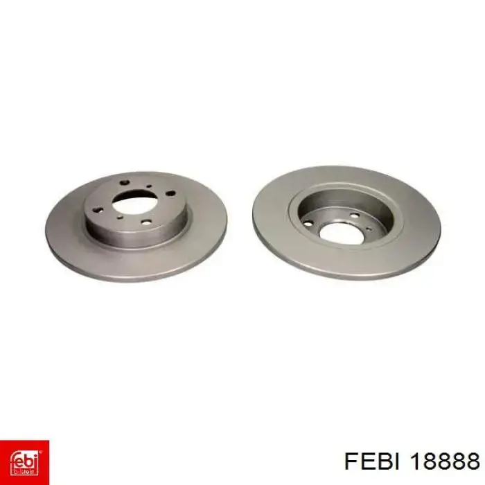 Тормоз дисковый передний Febi 18888 цена, от 24.04 USD