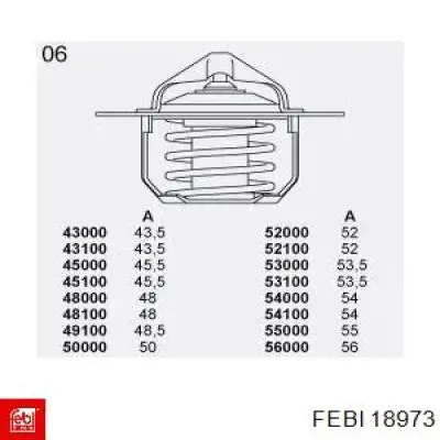 18973 Febi Авто термостат