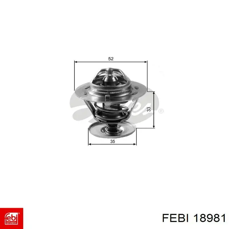 Термостат 18981 Febi