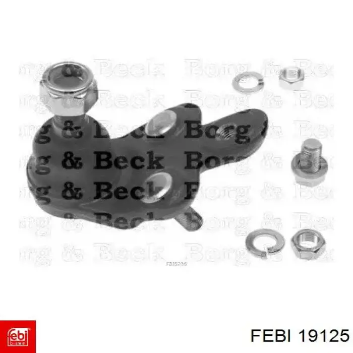 Сальник хвостовика редуктора заднего моста Febi 19125 цена, от 23.56 USD