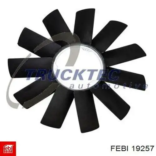 Вентилятор/крыльчатка радиатора охлаждения Febi 19257 цена, от 37.76 USD
