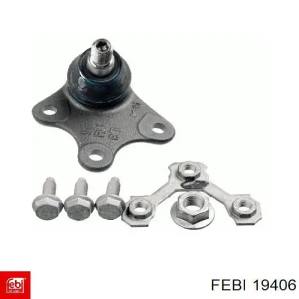 Нижняя левая шаровая опора 19406 Febi