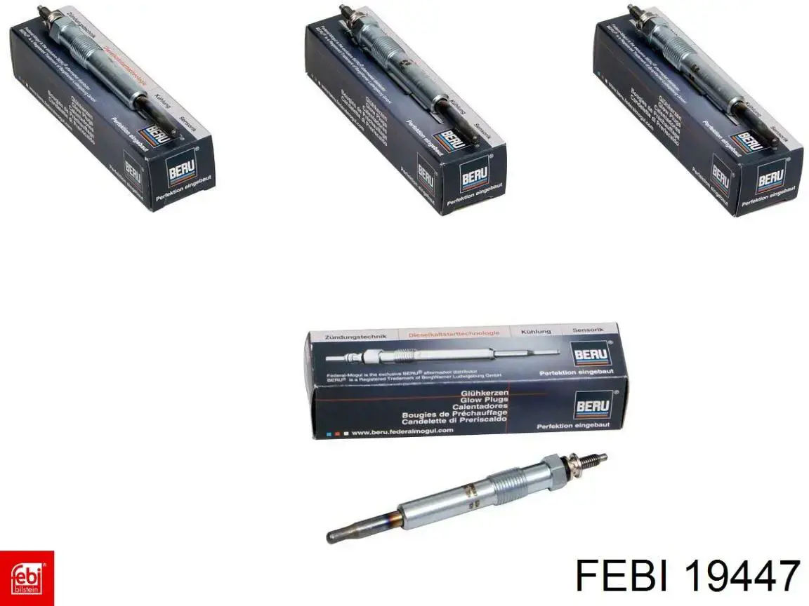 Свечи накала Febi 19447 цена, от 7.99 USD