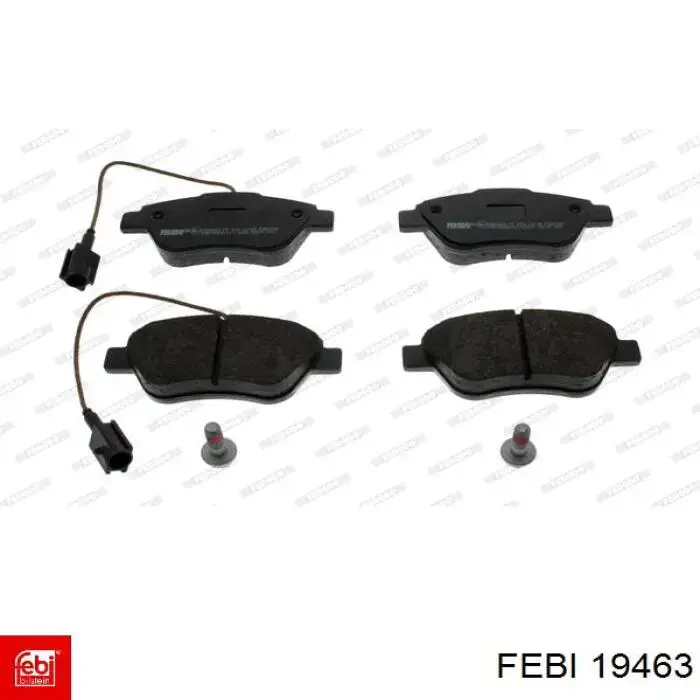 Compre 19463 Febi Coxim (suporte) dianteiro de motor