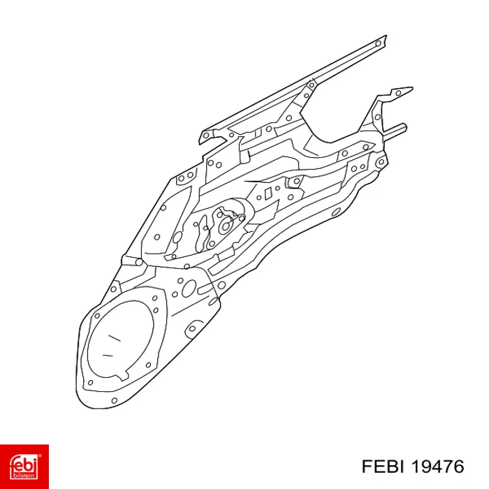 Сайлентблок переднего рычага 19476 Febi