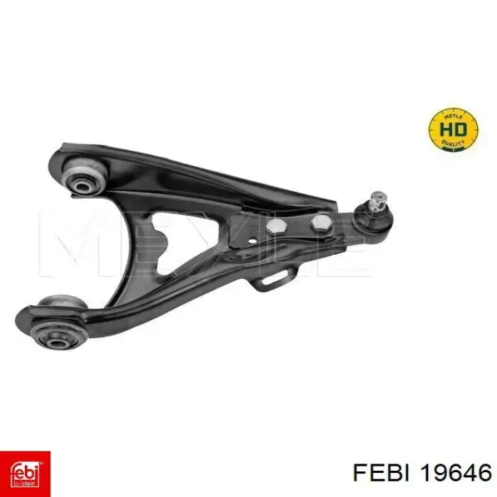 Правый рычаг передней нижней подвески Febi 19646 цена, от 37.12 USD