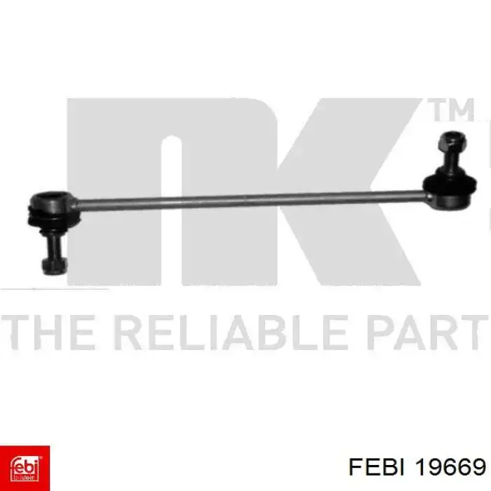 Стойка переднего стабилизатора 19669 Febi
