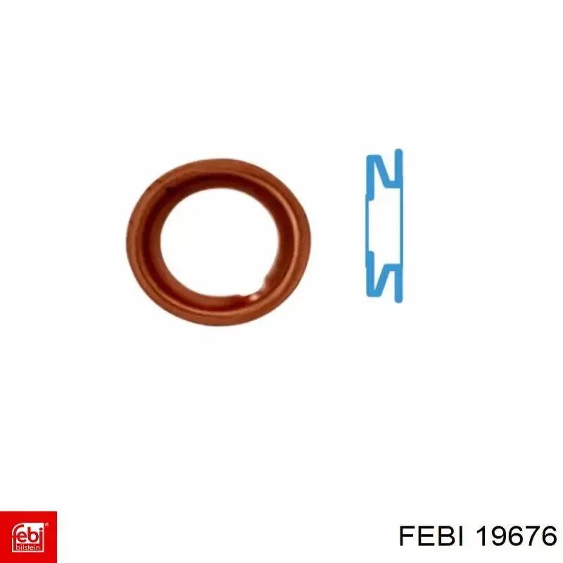 Опора передней стойки Febi 19676