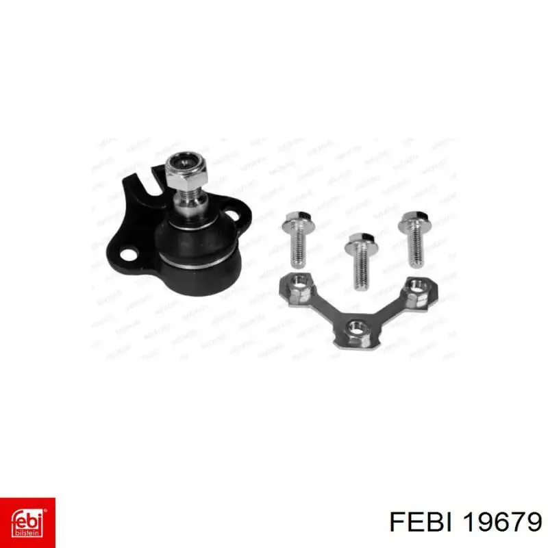 Подушка (опора) двигателя, левая/правая Febi 19679 цена, от 48.25 USD