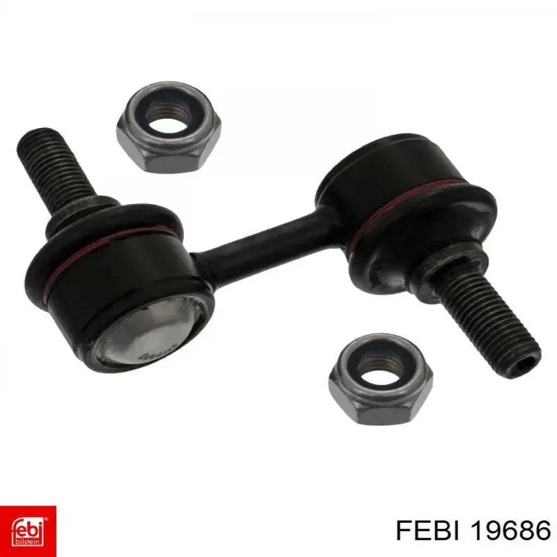Тяга переднего стабилизатора Febi 19686 цена, от 8.97 USD