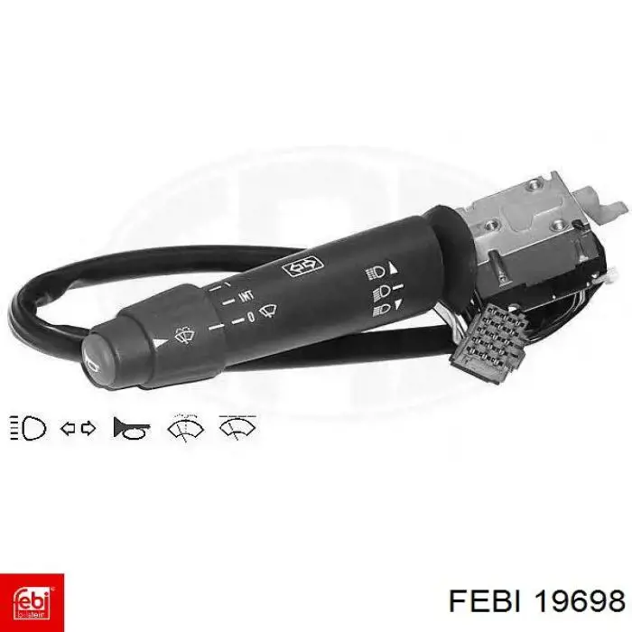 Переключатель подрулевой левый TEQ01006 Akkussan