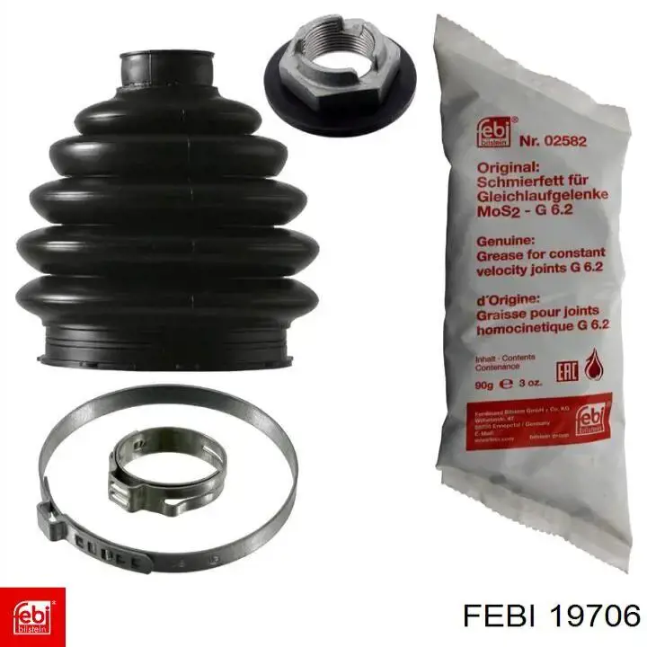 Комплект подшипника ступицы колеса Febi 19706 цена, от 25.50 USD