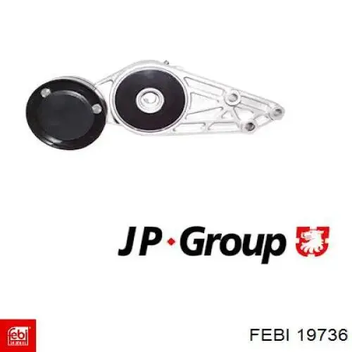 Роликовий модуль натяжителя ремня Febi 19736 цена, от 46.65 USD