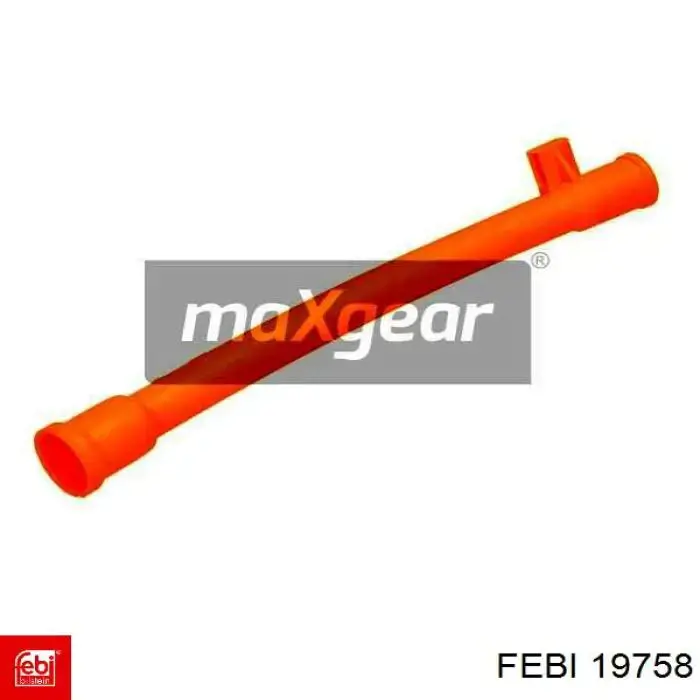Купить 19758 Febi Направляющая индикатора уровня масла в двигателе