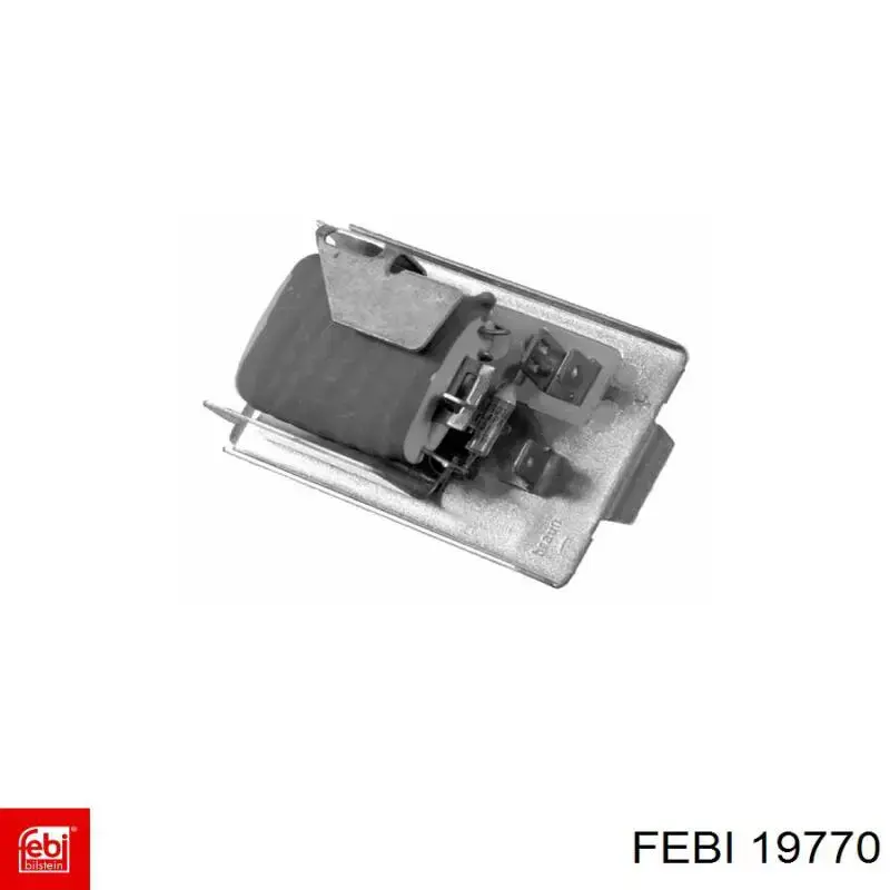 Резистор (сопротивление) вентилятора печки (отопителя салона) Febi 19770