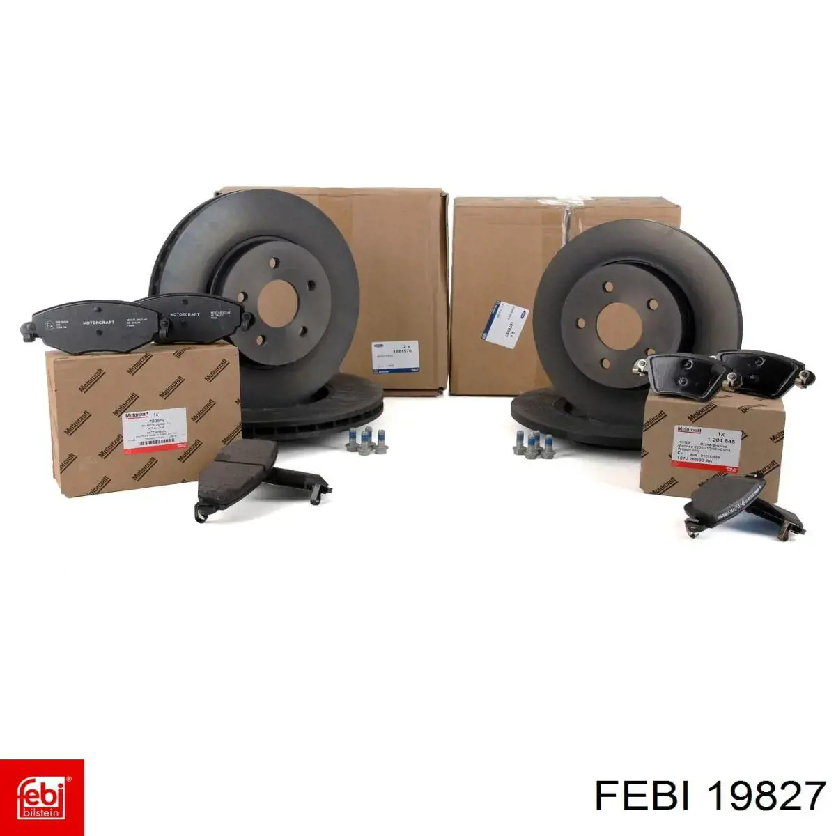 Задний дисковый тормоз Febi 19827