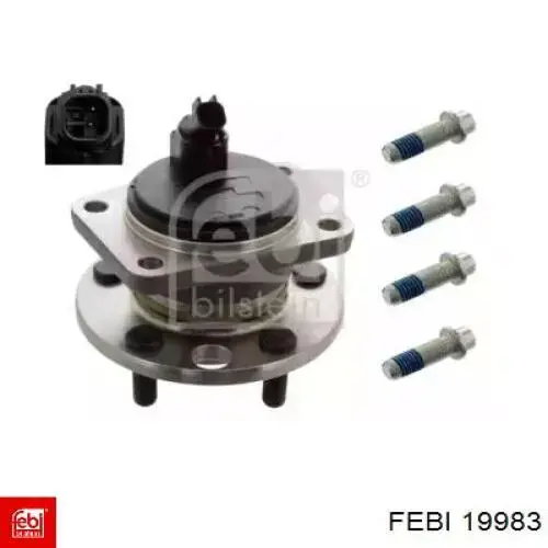 Ступицы задних колес Febi 19983 цена, от 104.33 USD
