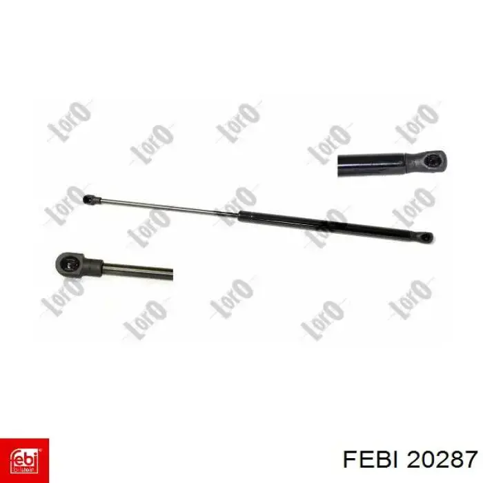 Стойка амортизатора передняя Febi 20287 цена, от 26.59 USD