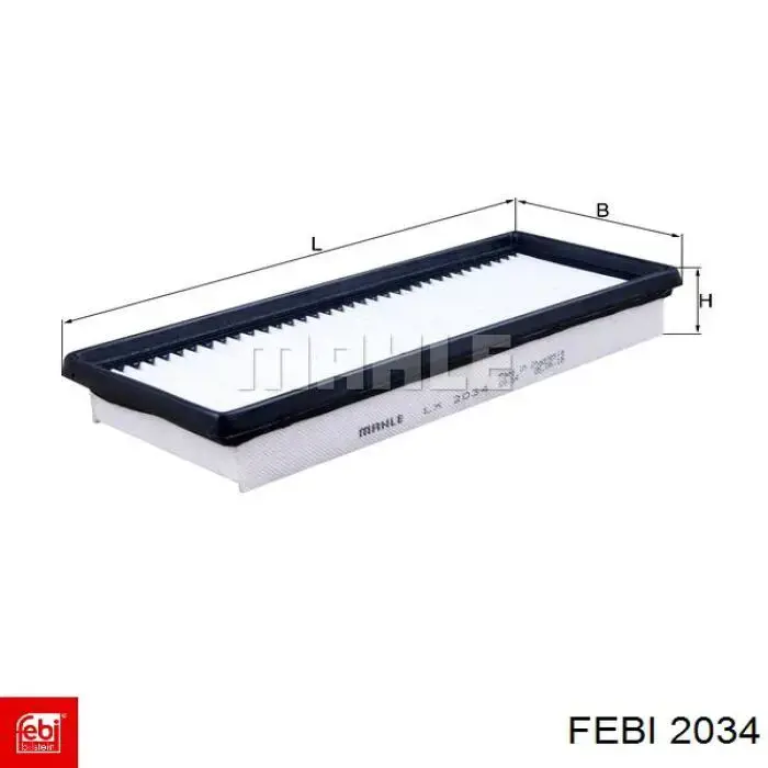 Задняя опора двигателя 2034 Febi