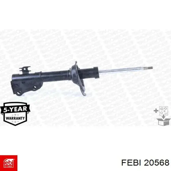 5010557381 Renault (RVI) Амортизаторы задние