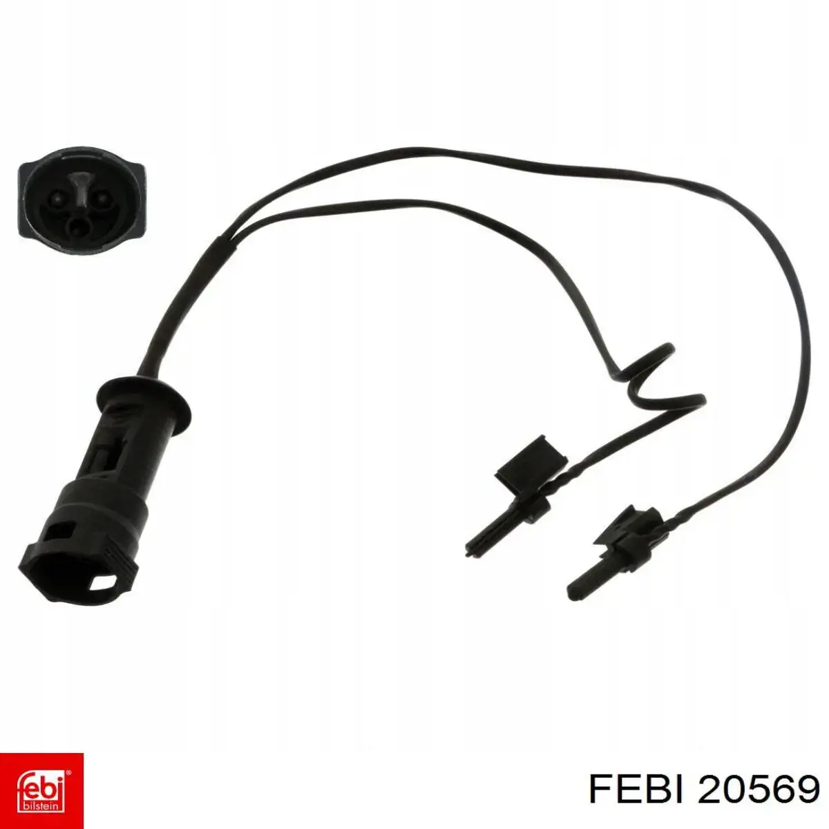 Амортизатор задний, правый Febi 20569 цена, от 30.43 USD