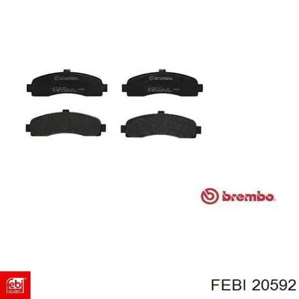 Стойка амортизатора передняя Febi 20592 цена, от 138.26 USD
