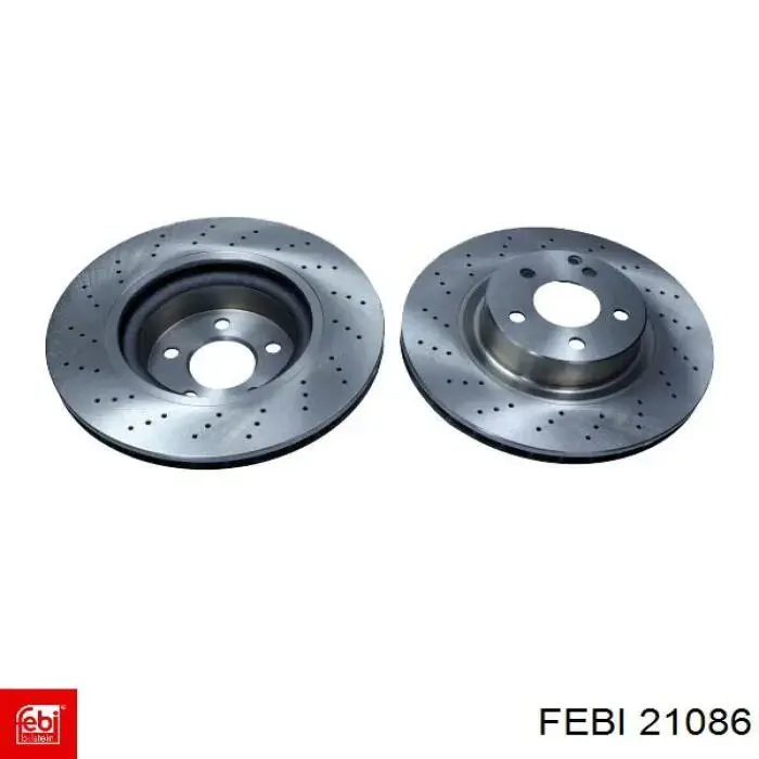 Тормоз дисковый передний Febi 21086 цена, от 52.24 USD